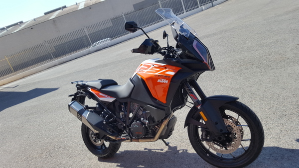 My KTM Super Adventure S for the test.